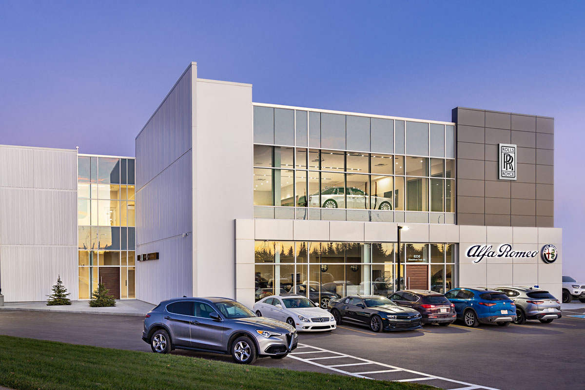 Ferrari Maserati Rolls Royce Dealership - Seko Construction